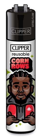 Clipper Feuerzeuge Men Haircut Corn Rows